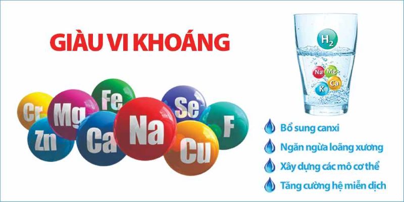 Nước khoáng có tốt cho sức khỏe không?